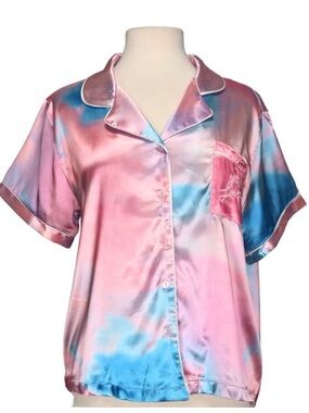 Taylor Swift “Ur my lover” Pink And Blue Tie Dye Valentine’s Day Pajamas- Size M